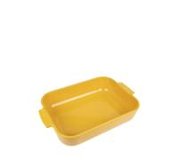 Fuente rectangular Peugeot 36x23x7 Amarillo Azafrán