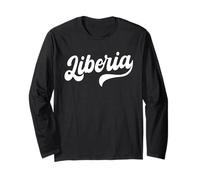 Fuente retro liberiana, diseño clásico liberiano Manga Larga