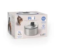 Fuente Sin Cables Catit PIXI de Acero Inoxidable UVC, 5 l