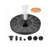 Fuente solar, bebedero para pájaros, fuente flotante, fuente para piscina exterior