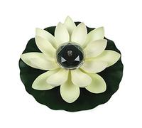 Fuente Solar Flotante for jardín, Cascada, Piscina, Estanque, baño de pájaros, Panel, Bomba Agua, decoración, Fuente alimentada Uso Eficiente De La EnergíA(White No Fountain)