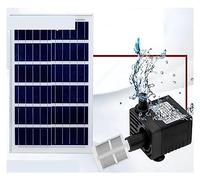 Fuente solar para exteriores, acuario, fuente, jardín, bomba de agua, jardín de rocas, circulación, exterior, mini patio, pez, piscina, bomba, filtro, para acuario, estanque o decoración de jardín (A