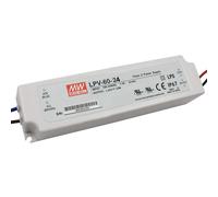 Fuente Switching 60W 24Vdc 2.5A Salida Única LPV-60-24 IP67 MEANWELL