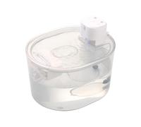 Fuentes de Agua para Gatos 3L Bebedero Recargable Silencioso con Sensor | Fuente de Agua Inalámbrica Gatos Cachorros Perros y Animales Interiores Escritorio Mesa Beber Agua