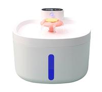 Fuentes de Agua para Gatos de Interior | Dispensador automático de Agua para Gatos de 2.6 L | Dispensador silencioso inalámbrico Inteligente Recargable para Perrera, clínica Veterinaria, Viajes