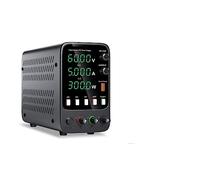 Fuentes de alimentación de CC programables Adjustable DC Power Supply 30V 10A 60V 5A Lab Power Source Stabilized Power Supply Voltage Regulator Switch 220V (Color : APS605H 60V 5A)
