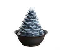 Fuentes de Cascada Paisaje de Agua circulante Escritorio Atracción Riqueza Mesa té Adornos Que fluyen Apertura Oficina Donaciones