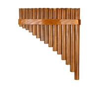 für Anfänger, 15 Pfeifen Umweltfreundliches Holz G-Ton Pan Pipe Instrument