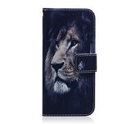 für iPhone 17e Handyhülle Kompatibel mit iPhone 17e Hülle Flip Lederhülle, Handyhülle Book Case PU Leder Tasche und Magnet Kartenfach Schutzhülle für iPhone 17e Löwe
