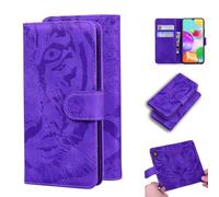 für iPhone 17e Handyhülle Kompatibel mit iPhone 17e Hülle Flip Lederhülle, Handyhülle Book Case PU Leder Tasche und Magnet Kartenfach Schutzhülle für iPhone 17e lila