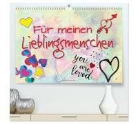 Für meinen Lieblingsmenschen (hochwertiger Premium Wandkalender 2026 DIN A2 quer), Kunstdruck in Hochglanz: Das perfekte und besondere Geschenk für Deine Liebste oder Deinen Liebsten!