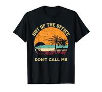 Fuera de la oficina no me llames jubilación vintage Camiseta