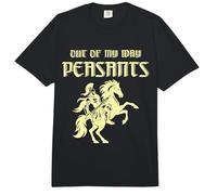 Fuera de mi Camino Campesinos Caballeros Medievales REN Faire Justing Comfort Colors Adult Heavyweight T-Shirt