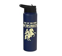 Fuera de mi camino Campesinos Caballeros Medievales Ren Faire Justing Stainless Steel Insulated Water Bottle