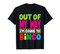Fuera de mi Camino voy a la Aventura Divertida de Bingo Camiseta