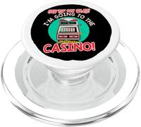 Fuera de mi Camino yendo al Juego de máquinas tragamonedas de Regalo del Casino PopSockets PopGrip para MagSafe