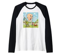 Fuera de mi césped Ya Dang Kids Camiseta Manga Raglan
