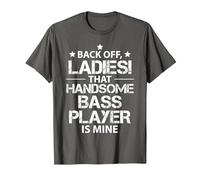 Fuera del Camino señoras el Atractivo Bajista me Pertenece Camiseta, Hombre, Asfalto, 5XL
