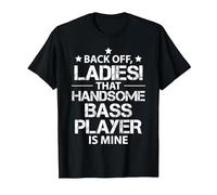 Fuera del Camino señoras el Atractivo Bajista me Pertenece Camiseta, Hombre, Negro, S