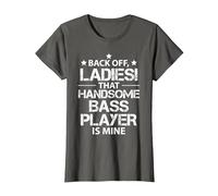 Fuera del Camino señoras el Atractivo Bajista me Pertenece Camiseta, Mujer, Asfalto, XXL