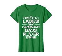 Fuera del Camino señoras el Atractivo Bajista me Pertenece Camiseta, Mujer, Verde Kelly, 3XL