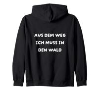 Fuera del Camino Tengo Que IR al Bosque. Sudadera con Capucha