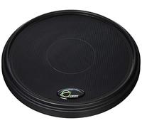 Fuera del planeta de percusión de barbario V3 la práctica de la almohadilla con borde negro y negro/de Vinilo laminado de Mylar de la superficie de