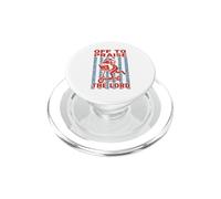 Fuera para alabar a Dios El Señor Humor Cristiano Divertido Rana PopSockets PopGrip para MagSafe