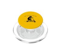 Fuera para Alabar Al Señor Rana Montando Scooter Christian Meme PopSockets PopGrip para MagSafe