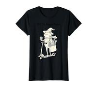 Fuera para enseñar a Maestra de matemáticas Rana Divertida de Regreso a la Escuela Camiseta gráfica económica, Mujer, Negro, S