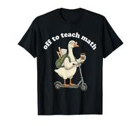 Fuera para enseñar matemáticas de Regreso a la Escuela Divertido Profesor de matemáticas Camiseta