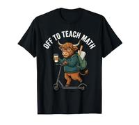 Fuera para enseñar matemáticas Volver a la Escuela Profesor de matemáticas Camiseta