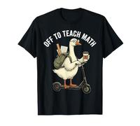 Fuera para enseñar matemáticas Volver a la Escuela Profesor de matemáticas Camiseta