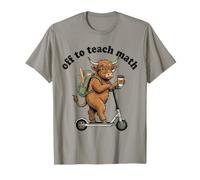 Fuera para enseñar matemáticas Volver a la Escuela Profesor de matemáticas Camiseta