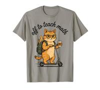Fuera para enseñar matemáticas Volver a la Escuela Profesor de matemáticas Camiseta
