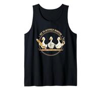 Fuera para monitorear activamente el día de Las Pruebas del Maestro Ganso Camiseta sin Mangas