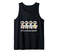 Fuera para monitorear activamente el día de Prueba de Patos de Prueba del Estado del Maestro Camiseta sin Mangas
