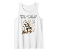 Fuera para ser Raro y Construir Personaje Divertido zarigüeya Meme Camiseta sin Mangas