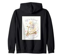 Fuera para ser Raro y Construir Personaje Duck Fairy Scooter Sudadera con Capucha