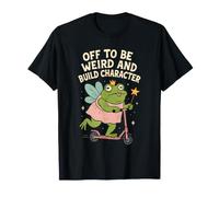 Fuera para ser Raro y Construir Personaje Hada Rana Sapo Raro Camiseta