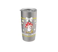 Fuera para un crucero Toadstool Mycology Recolector de hongos Vaso térmico de acero inoxidable de doble pared