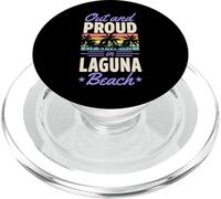 Fuera Y Orgullo En Laguna Beach California LGBTQ Orgullo Gay PopSockets PopGrip para MagSafe