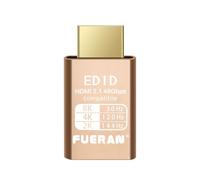 FUERAN 8K 30Hz HDMI Dummy Plug 4K EDID Emulador Monitor virtual, adaptador de pantalla sin cabeza, soporta hasta 4K @120Hz, 1440/1080@144Hz HDMI emuladores falsos (8K-30Hz-1Pack)