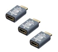 FUERAN Adaptador de emulador HDMI EDID, 4 K (predeterminado, 1920 x 1080 a 60 Hz), 3 unidades, compatible con Mac, Thunderbolt a HDMI, conmutadores, receptores AV, extensores (4K (predeterminado 1920