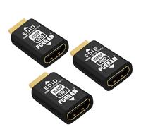 FUERAN Adaptador de emulador HDMI edid, emuladores, paso fiable para divisores de video, extensores, receptores AV, Plug & Play (1920 x 1080 @ 60 Hz (1080P)-3P)