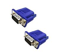 FUERAN Adaptador de pantalla virtual para monitor VGA RGB, enchufe simulado, emulador de pantalla fantasma sin cabeza, 1920 x 1080p a 60 Hz, paquete de 2