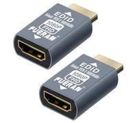 FUERAN Adaptador Emulador HDMI EDID, 1920 x 1080 @ 60Hz, Plug & Play, compatible con Mac, Thunderbolt to HDMI, conmutadores, receptores AV, extensores (1920 x 1080 @ 60 Hz (1080P)-2P)