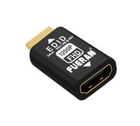 FUERAN Adaptador emulador HDMI edid, emuladores, paso fiable para divisores de video, extensores, receptores AV, Plug & Play (1920 x 1200 @ 60/120 Hz)