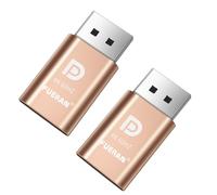FUERAN DP - Emulador de Pantalla DisplayPort EDID Emulador Plug 2K (Compatible con Headless 2560x1600@30Hz) 4K 4096x2160@60Hz Display Port Dummy Plug Compatible DisplayPort (4K-4096x2160@60Hz-2P)