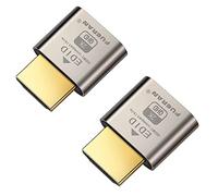 FUERAN HDMI DDC EDID - Emulador de pantalla fantasma sin cabeza (compatible con Headless-1920 x 1080 @ 60 Hz, 2 unidades)